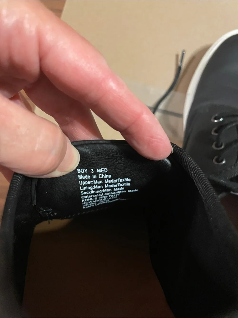 Sonoma boys sneakers